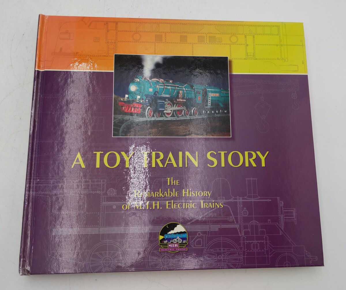 A Toy Train Story Hardcover Book By Jacqueline Chaverini Allen EX