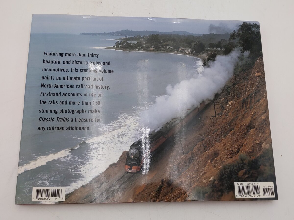 Classic Trains Hardcover Book By Hans Halberstadt EX