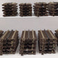 Atlas 6051 O Nickel Silver 4-1/2" Straight Track with Brown Ties (45) EX