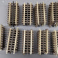 Atlas 6051 O Nickel Silver 4-1/2" Straight Track with Brown Ties (45) EX