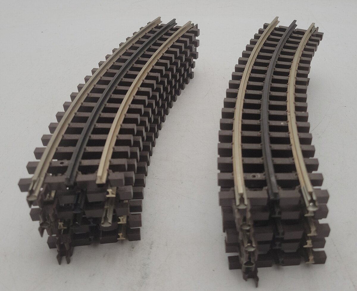 Atlas 6066 O Gauge 3-Rail 36" Diameter Full Curved Track (10) EX