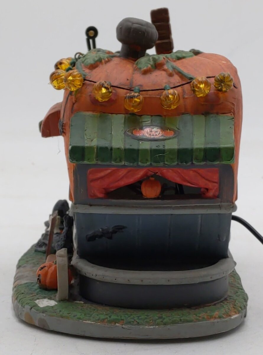Lemax 95444 Spooky Town Pick Me Pumpkin Wagon EX/Box