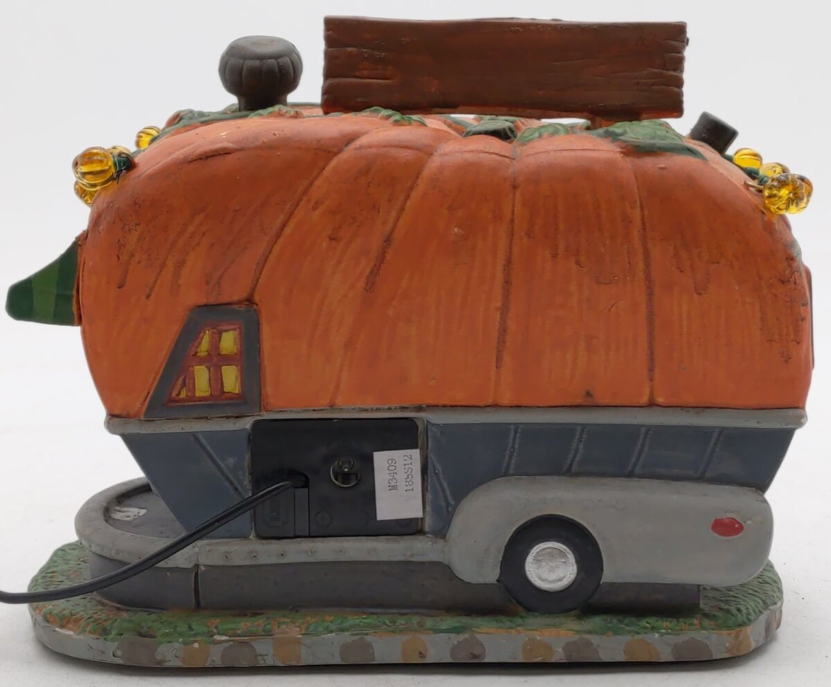Lemax 95444 Spooky Town Pick Me Pumpkin Wagon EX/Box