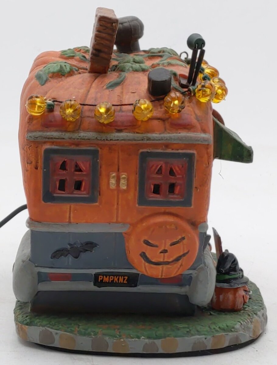 Lemax 95444 Spooky Town Pick Me Pumpkin Wagon EX/Box