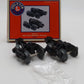 Lionel 6-14078 O Diecast Metal Sprung Trucks (Pair of 2) LN/Box