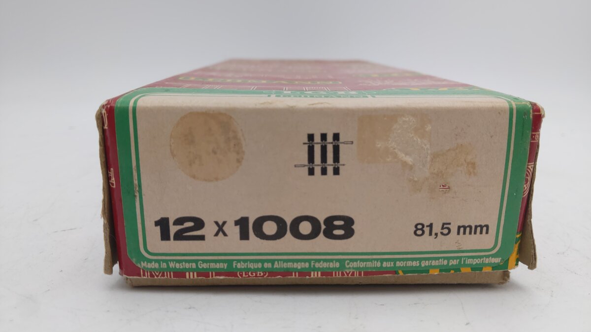 LGB 1008 Brass Track [12] EX/Box