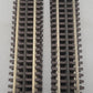 Atlas 6050 O Nickel Silver 10" Straight Track with Brown Ties [10] EX