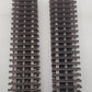Atlas 6050 O Nickel Silver 10" Straight Track with Brown Ties [10] EX