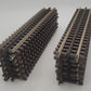 Atlas 6050 O Nickel Silver 10" Straight Track with Brown Ties (14) EX