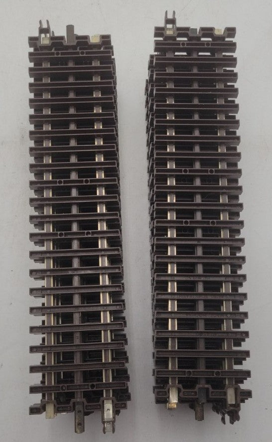 Atlas 6050 O Nickel Silver 10" Straight Track with Brown Ties (14) EX