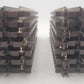Atlas 6050 O Nickel Silver 10" Straight Track with Brown Ties (14) EX