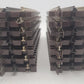 Atlas 6050 O Nickel Silver 10" Straight Track with Brown Ties (14) EX