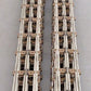 K-Line K-0256 O 36" Tubular O-27 Extra Long Straight Track Sections (12) VG
