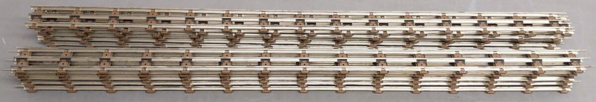 K-Line K-0256 O 36" Tubular O-27 Extra Long Straight Track Sections (12) VG