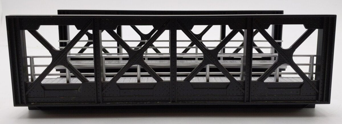MTH O Gauge Black Girder Bridge VG