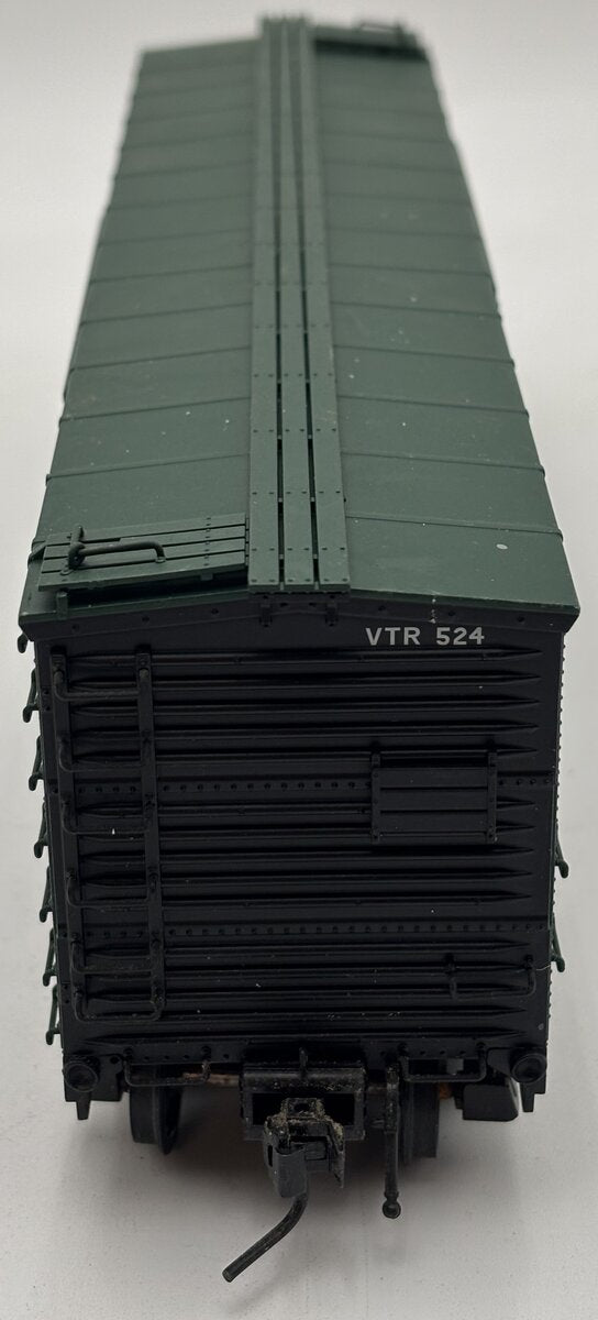 Atlas 7445-1 O Scale 2-Rail Vermont Railway 40' Steel Re-Built Boxcar #505 EX/Box