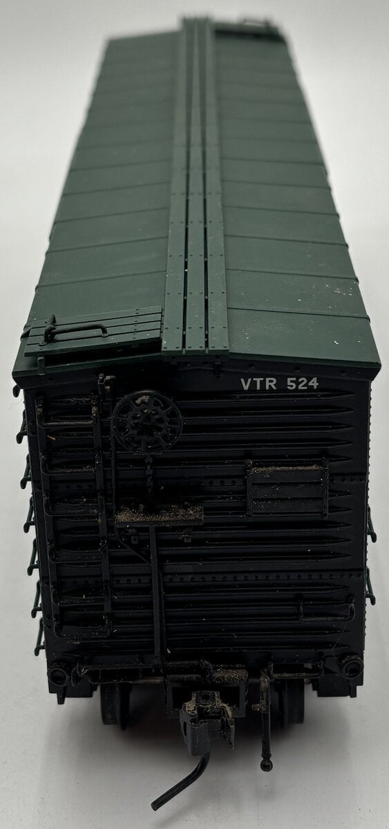 Atlas 7445-1 O Scale 2-Rail Vermont Railway 40' Steel Re-Built Boxcar #505 EX/Box