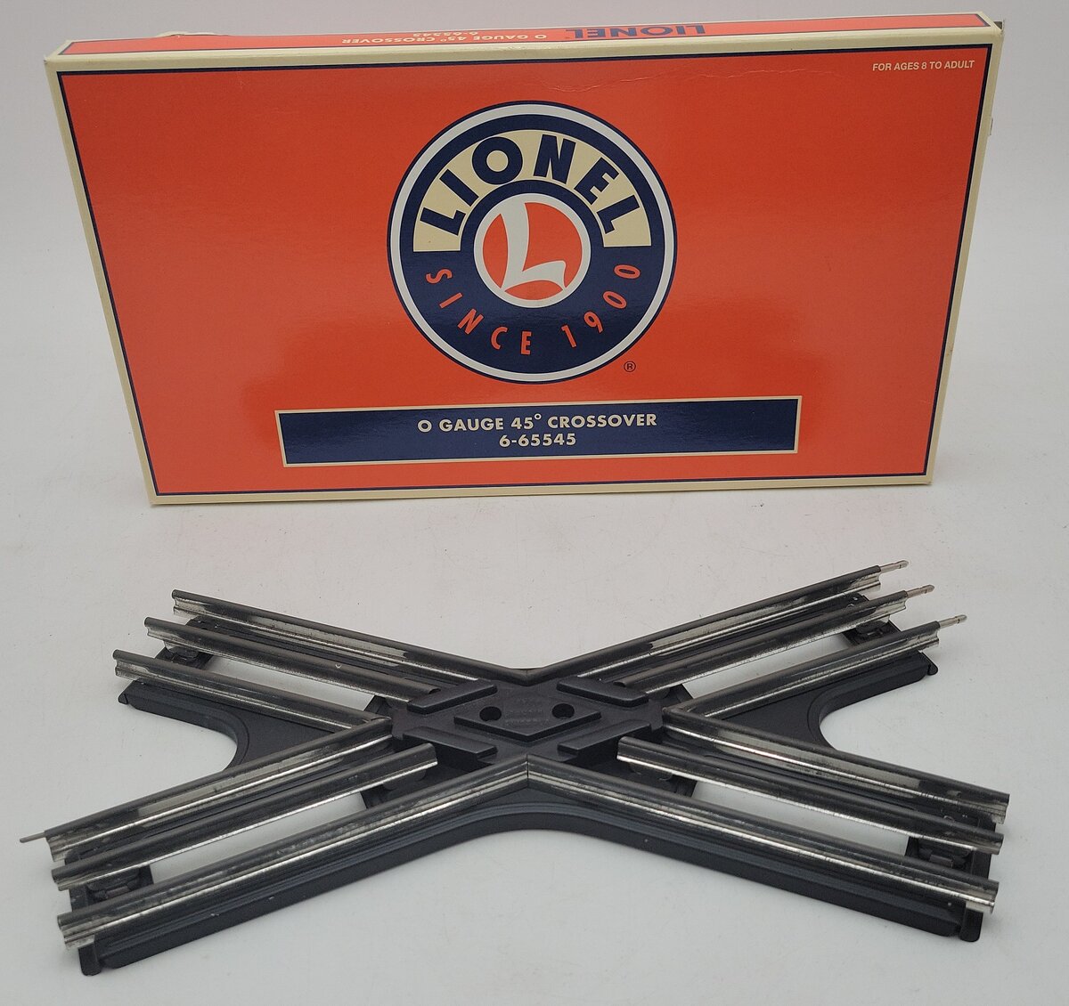 Lionel 6-65545 O Gauge 45 Degree Crossover EX/Box