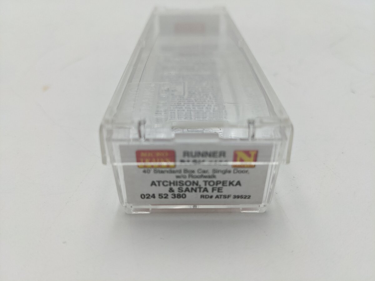 Micro-Trains 02452380 N ATSF 40' Standard Single Door Boxcar #39522 LN/Box