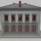 MTH 30-9099 O Gray & Maroon Police Station Assembled Building EX