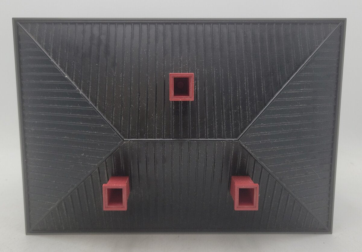 MTH 30-9099 O Gray & Maroon Police Station Assembled Building EX