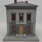 MTH 30-9099 O Gray & Maroon Police Station Assembled Building EX