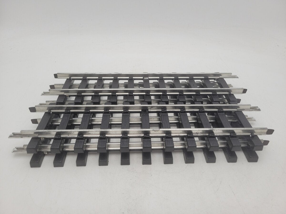 Bachmann 94511 G Steel Alloy Rail Plastic Tie Straight Track (Pack of 4) EX/Box