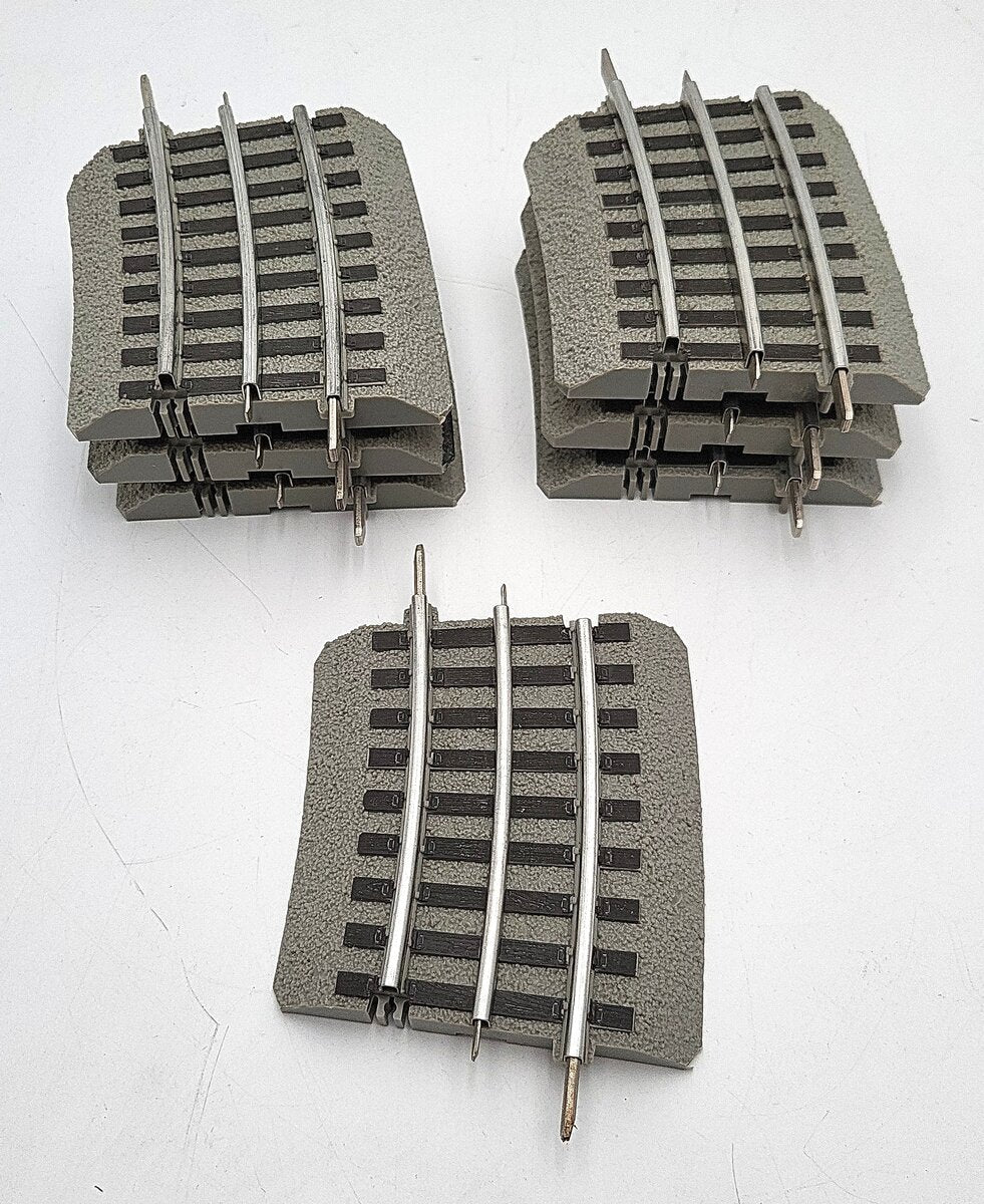 Lionel 6-16835 O-48 1/4 Curved Fast Track Sections [7] EX