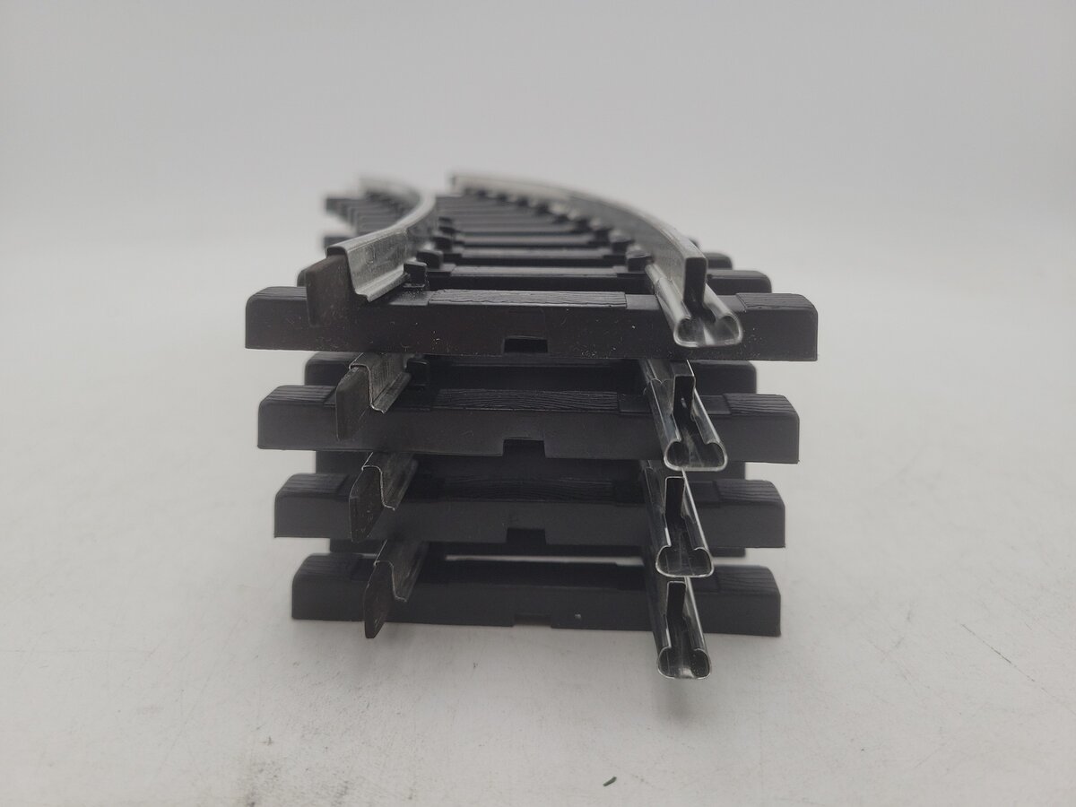 Bachmann 94501 G Scale Curved Steel Alloy Track with Plastic Ties (Pack of 4) EX/Box