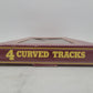 Bachmann 94501 G Scale Curved Steel Alloy Track with Plastic Ties (Pack of 4) EX/Box