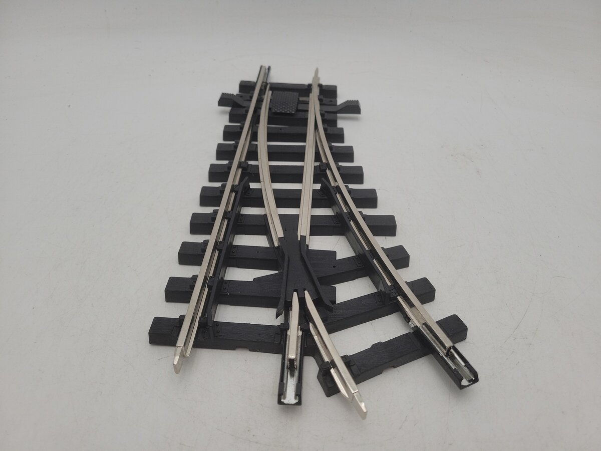 Bachmann 94351 G Left-Hand Manual Switch Turnout Steel Track EX/Box