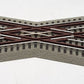 Lionel 6-12050 O Gauge FasTrack 22.5 Degree Crossover EX