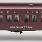 Lionel 2625 Vintage O Lionel Lines Madison Heavyweight "Manhattan" Passenger Car VG