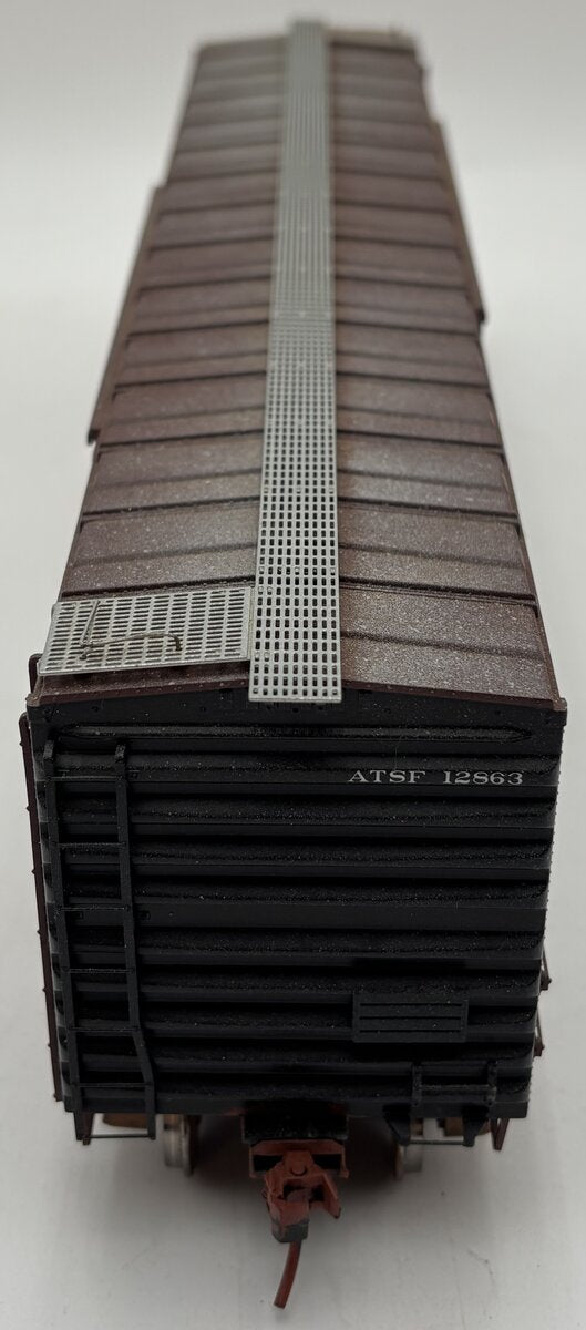 Atlas 6574-2 O Scale 2-Rail & Custom Weathered Santa Fe Texas PS-1 Boxcar #12863/Box