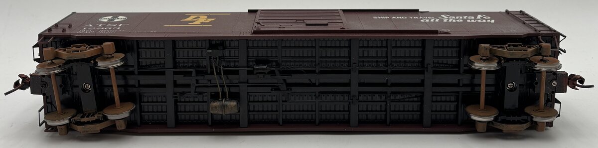 Atlas 6574-2 O Scale 2-Rail & Custom Weathered Santa Fe Texas PS-1 Boxcar #12863/Box