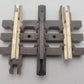 Atlas 6015 O Gauge 1-1/4" Nickel Silver Straight Track (10) VG