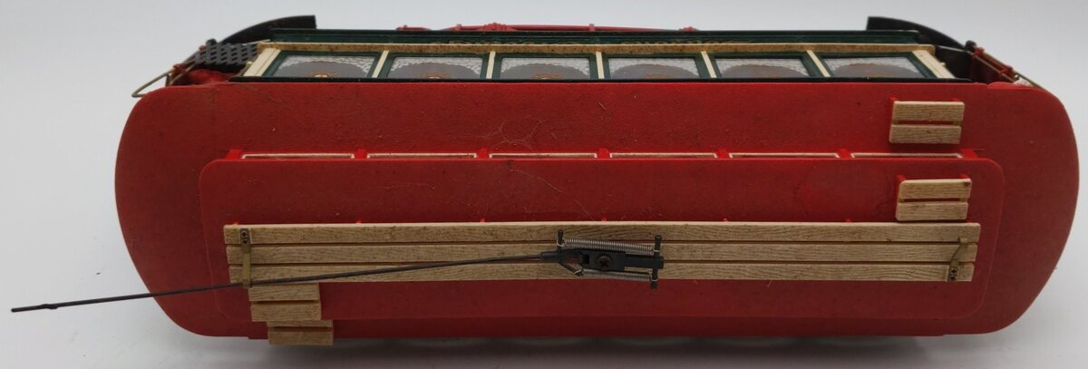 Bachmann 93941 G Season's Greetings Christmas Street Car VG