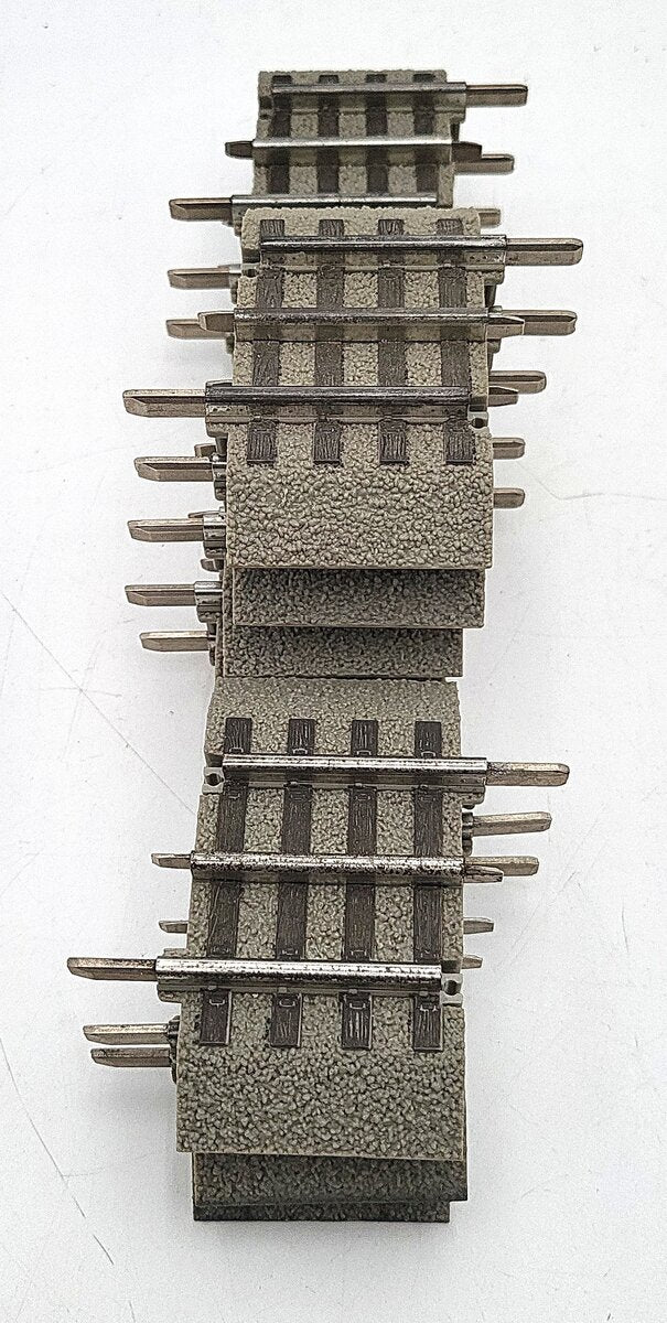 Lionel 6-12026 O Scale FasTrack 1-3/4 Inch Straight Track [11] VG