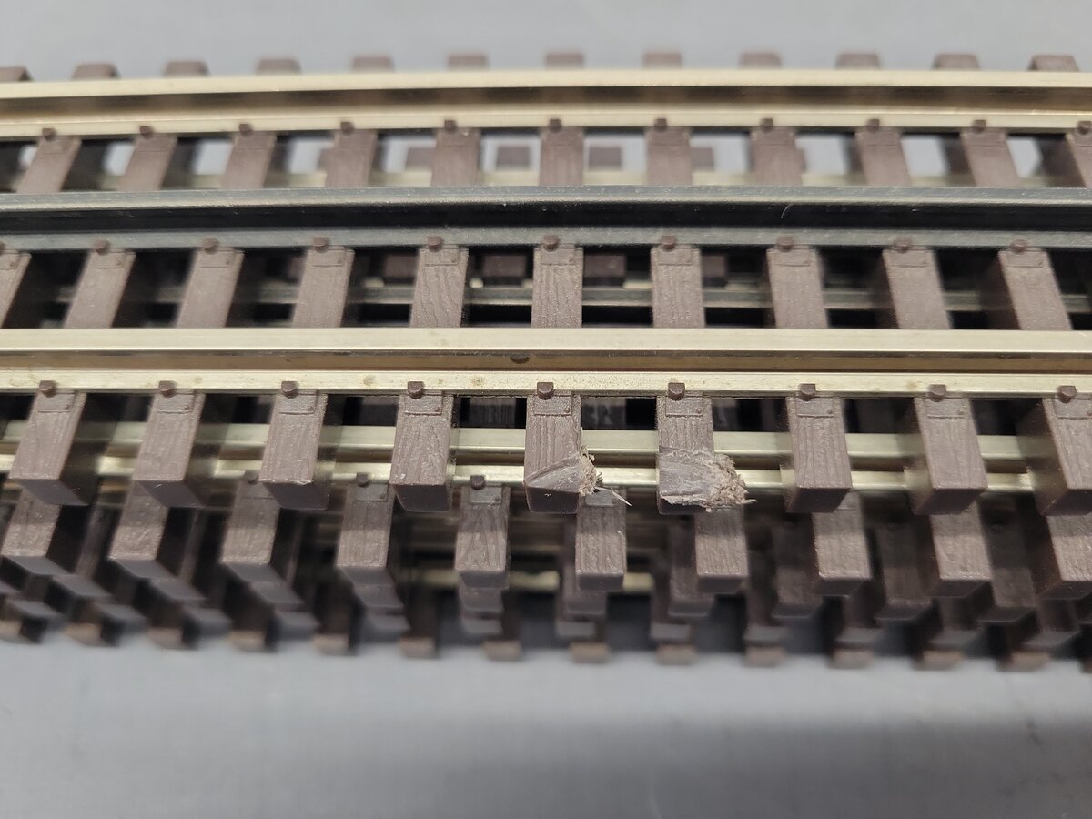 Atlas 6058 O Gauge 40 Inch Rigid Straight Track (5) VG