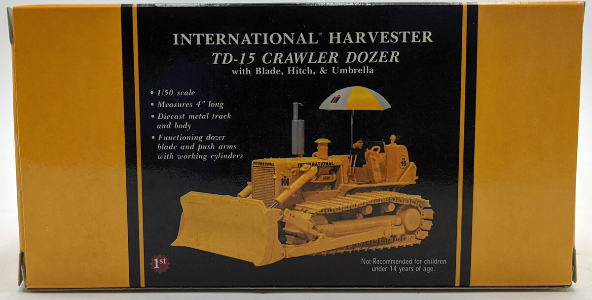 First Gear 50-3076 1:50 Diecast International Harvester TD-15 Dozer NIB