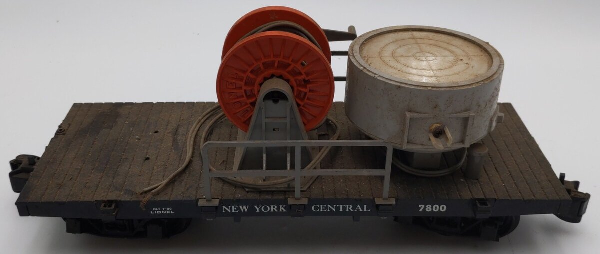 Lionel 8-87800 G Scale NYC Operating Extend Searchlight Car VG
