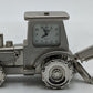 Sanis Enterprises Silver Backhoe Desk Clock VG