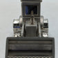 Sanis Enterprises Silver Backhoe Desk Clock VG