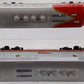 Lionel 2243 Vintage O Santa Fe F-3 Unpowered AB Diesel Set VG