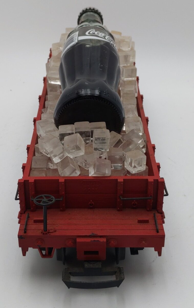 LGB 4061 G Scale Denver & Rio Grande Western Low Sided Gondola w/Custom Load EX