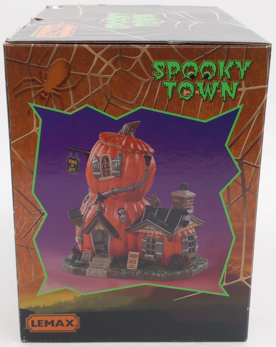 Lemax 85310 Spooky Town Squash Shack Display EX/Box