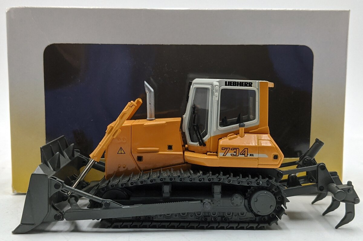 Brami Modell 10028731 1:50 Diecast Liebherr PR734XL The Crawler Tractor NIB