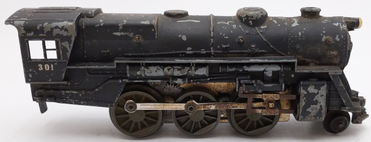 Sakai 301 Vintage O 2-6-2 Diecast Steam Locomotive