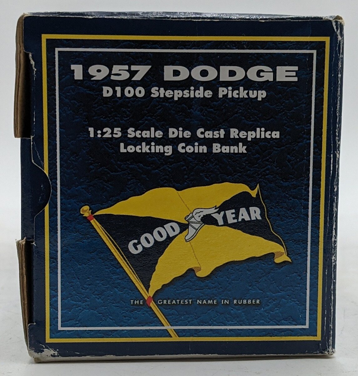 SpecCast 1:25 Scale Diecast 1957 Dodge D100 Stepside Pickup Coin Bank VG/Box