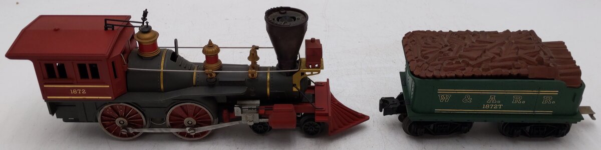Lionel 1872 Vintage O General 4-4-0 Steam Locomotive & Tender VG